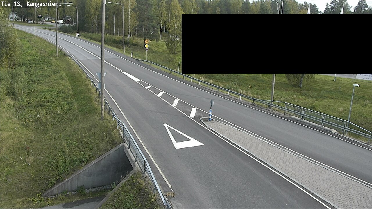 Weather Camera Image Road 13 Kangasniemi, Kangasniemi, Etelä-Savo