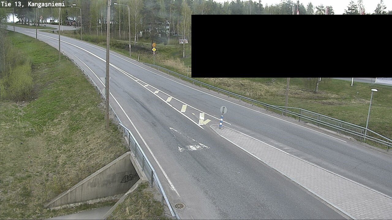 Weather Camera Image Road 13 Kangasniemi, Kangasniemi, Etelä-Savo