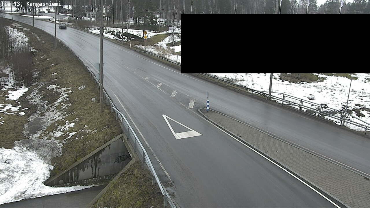 Weather Camera Image Väg 13 Kangasniemi, Kangasniemi, Etelä-Savo