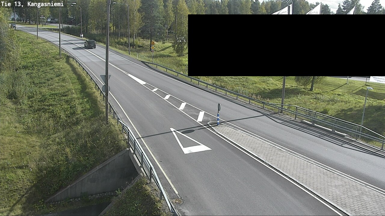 Weather Camera Image Road 13 Kangasniemi, Kangasniemi, Etelä-Savo
