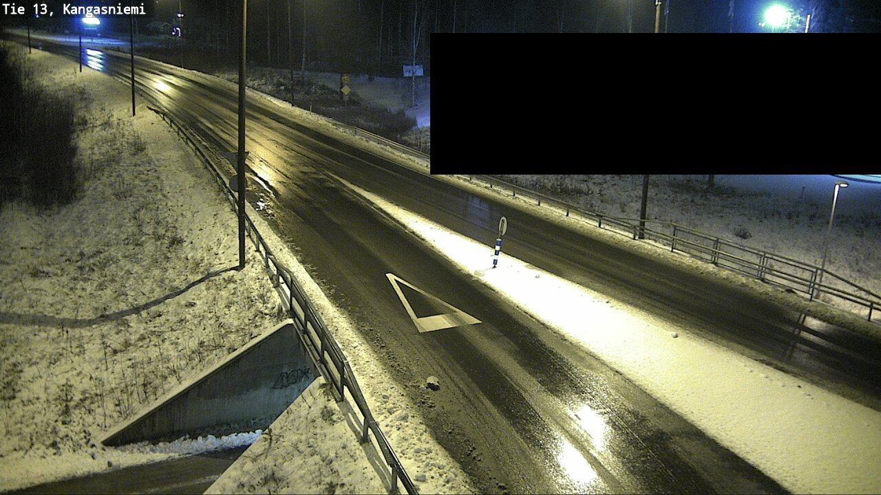 Weather Camera Image Väg 13 Kangasniemi, Kangasniemi, Etelä-Savo