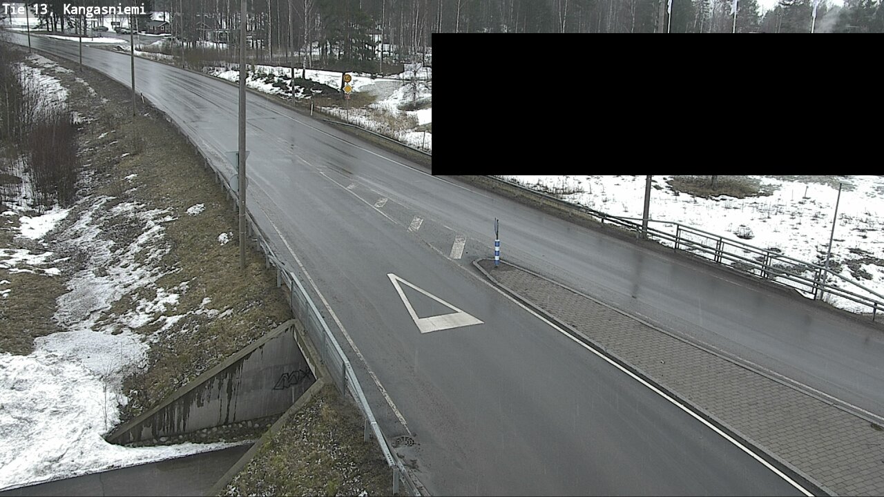 Weather Camera Image Road 13 Kangasniemi, Kangasniemi, Etelä-Savo