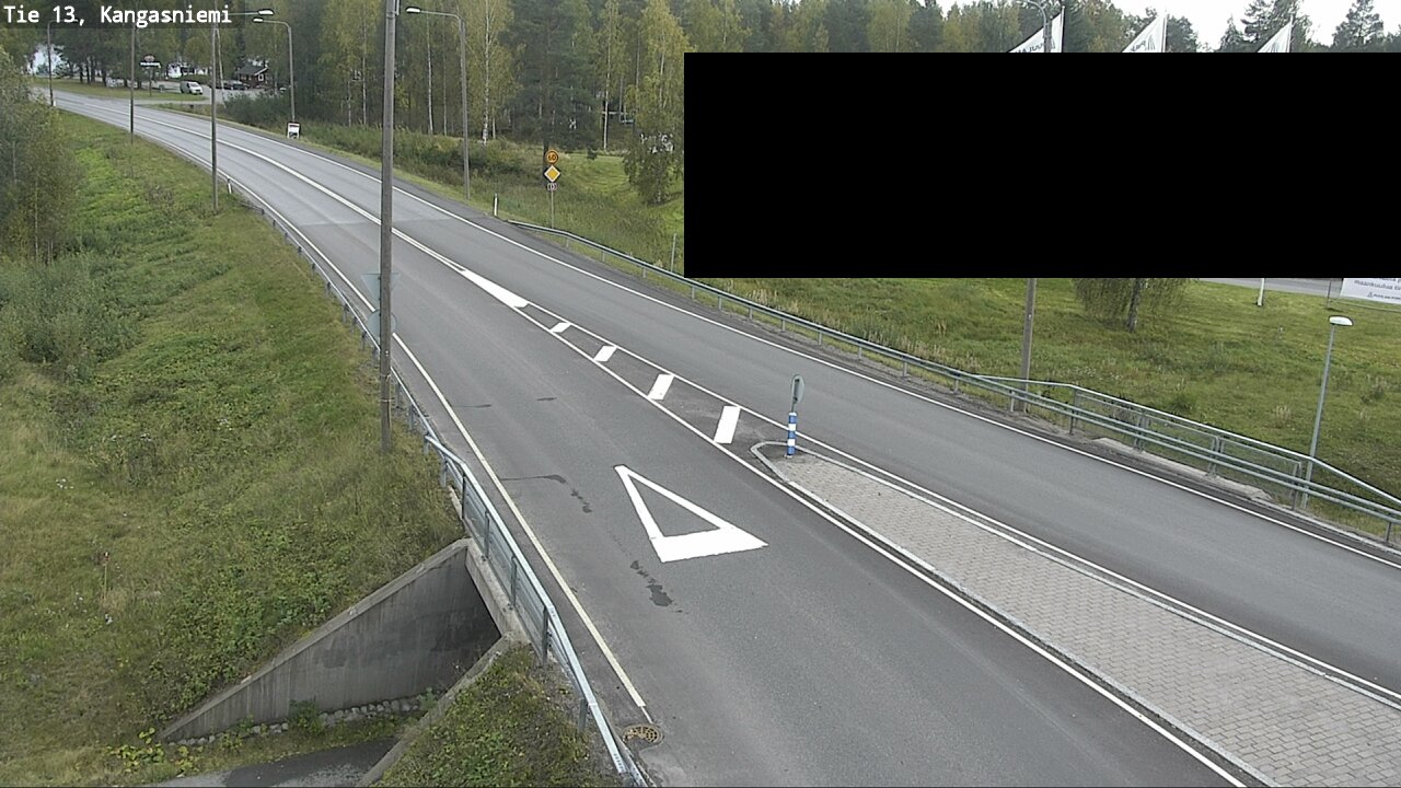 Weather Camera Image Road 13 Kangasniemi, Kangasniemi, Etelä-Savo