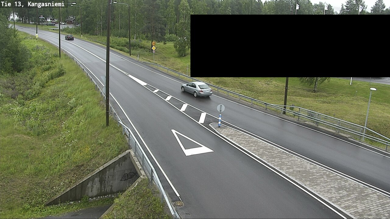 Weather Camera Image Road 13 Kangasniemi, Kangasniemi, Etelä-Savo