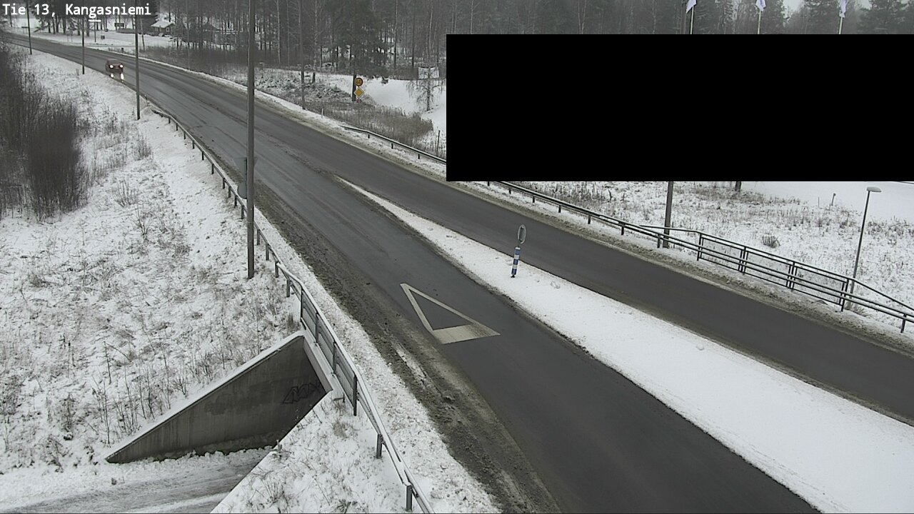 Weather Camera Image Väg 13 Kangasniemi, Kangasniemi, Etelä-Savo