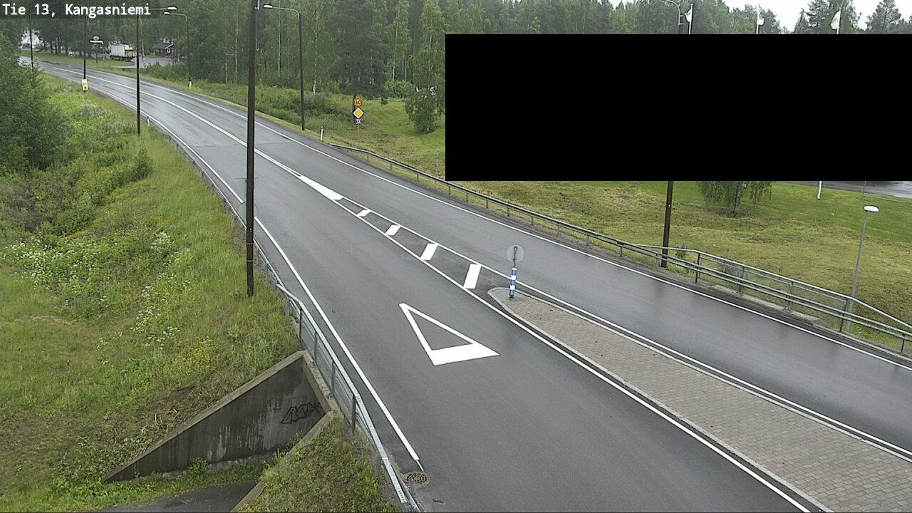 Weather Camera Image Väg 13 Kangasniemi, Kangasniemi, Etelä-Savo