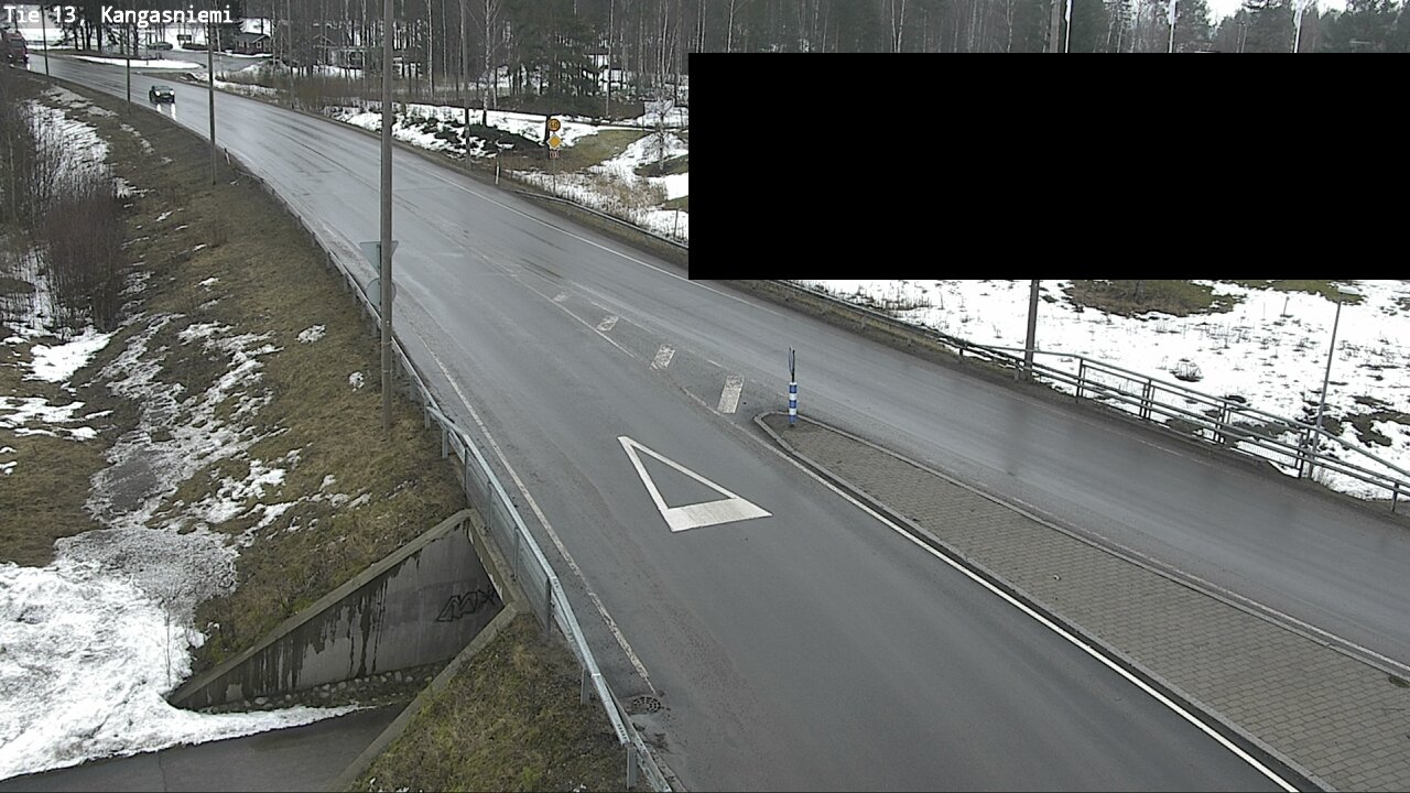 Weather Camera Image Road 13 Kangasniemi, Kangasniemi, Etelä-Savo