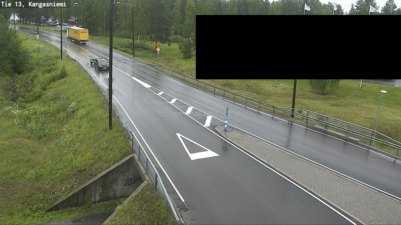 Weather Camera Image Väg 13 Kangasniemi, Kangasniemi, Etelä-Savo