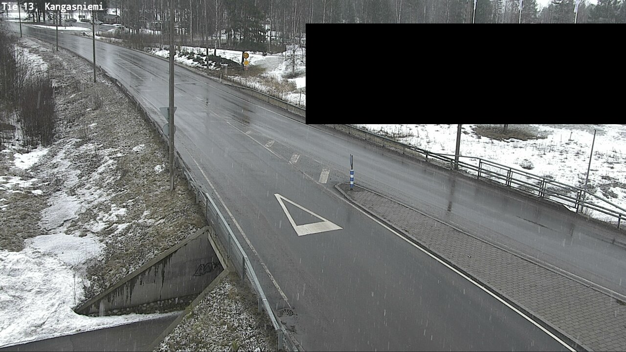 Weather Camera Image Road 13 Kangasniemi, Kangasniemi, Etelä-Savo
