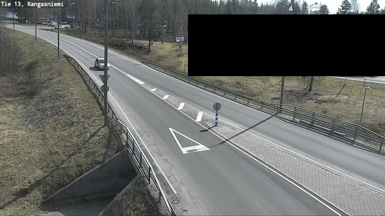 Weather Camera Image Väg 13 Kangasniemi, Kangasniemi, Etelä-Savo