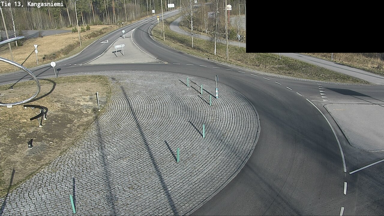 Weather Camera Image Väg 13 Kangasniemi, Kangasniemi, Etelä-Savo