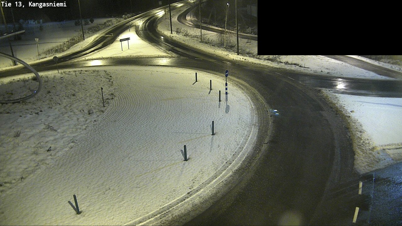 Weather Camera Image Väg 13 Kangasniemi, Kangasniemi, Etelä-Savo