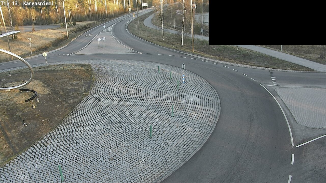 Weather Camera Image Väg 13 Kangasniemi, Kangasniemi, Etelä-Savo
