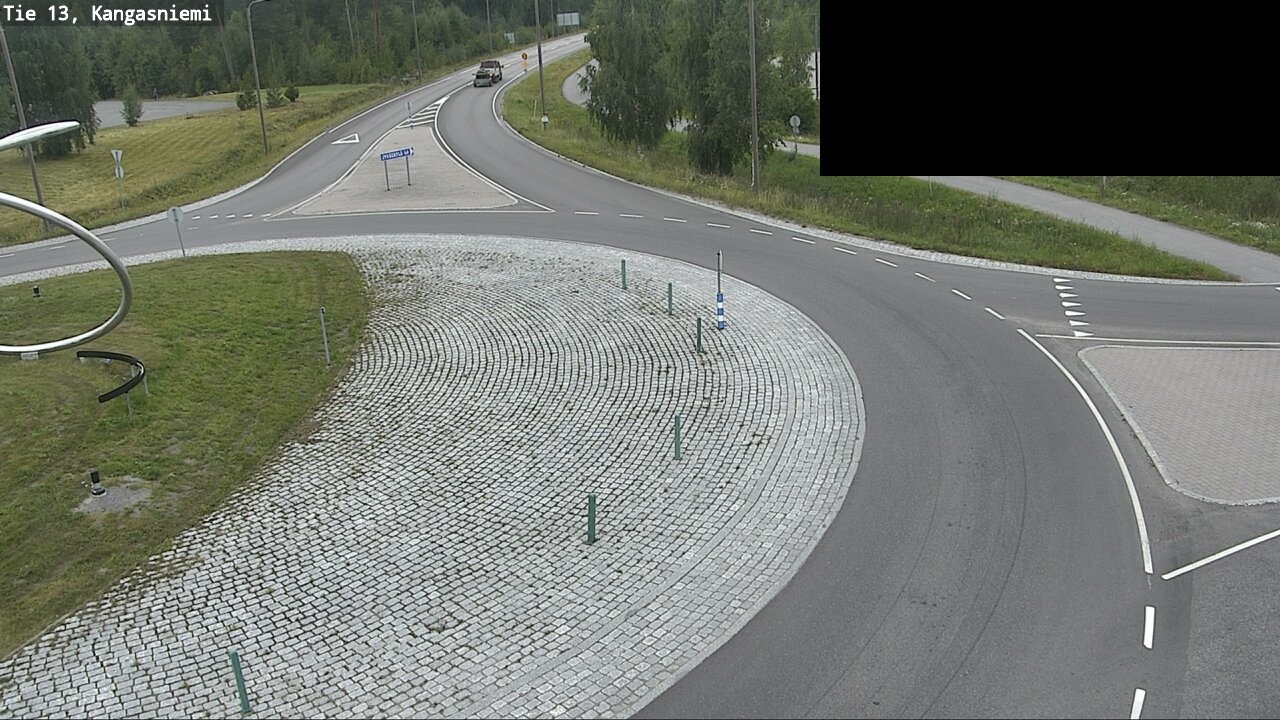 Weather Camera Image Väg 13 Kangasniemi, Kangasniemi, Etelä-Savo