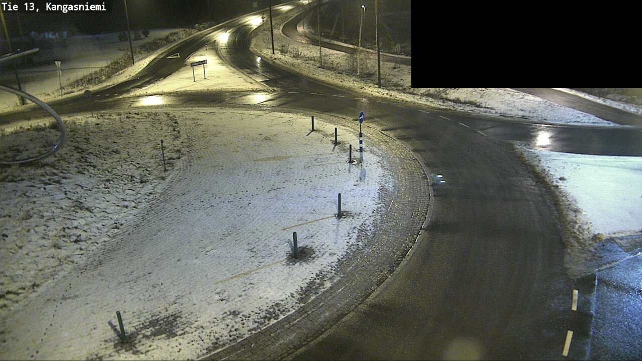 Weather Camera Image Väg 13 Kangasniemi, Kangasniemi, Etelä-Savo