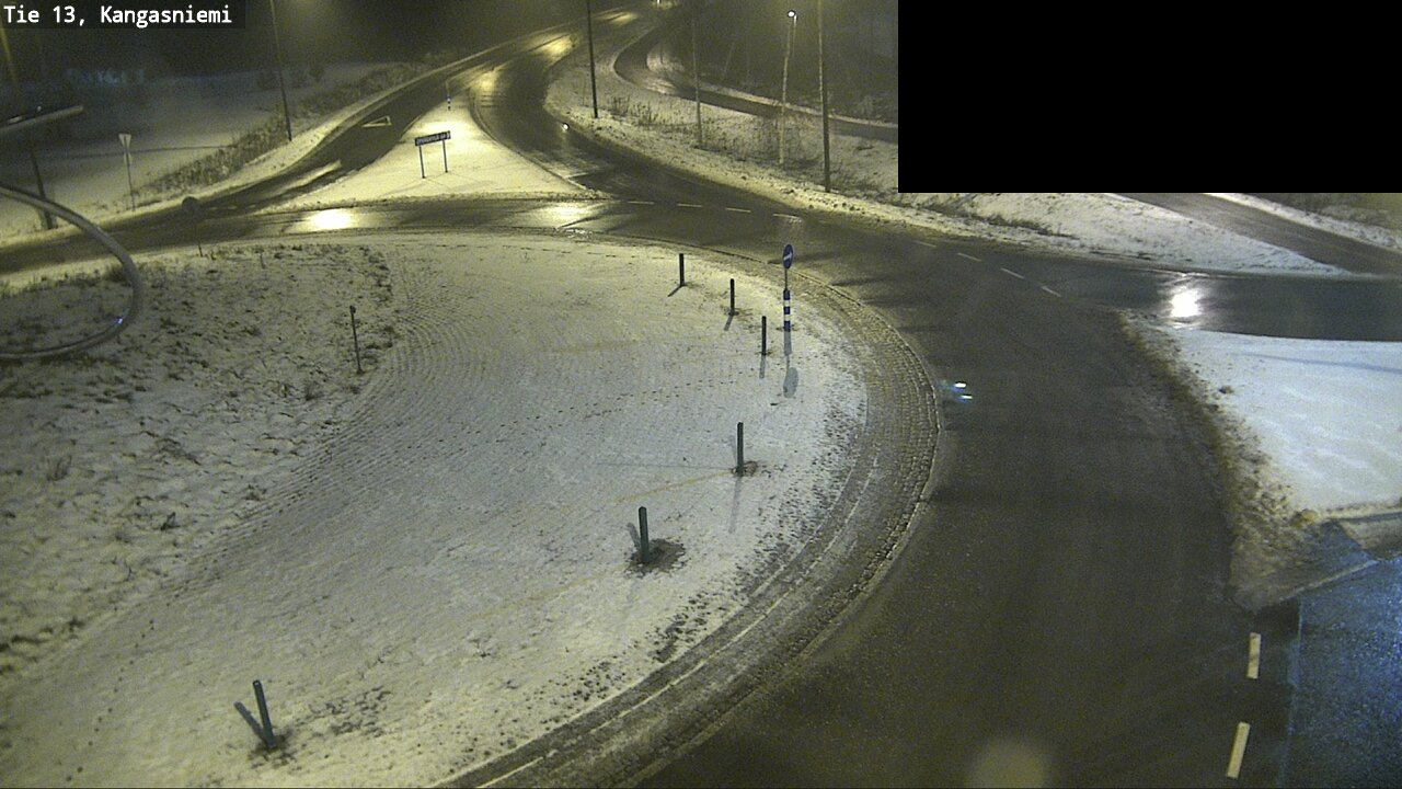 Weather Camera Image Väg 13 Kangasniemi, Kangasniemi, Etelä-Savo