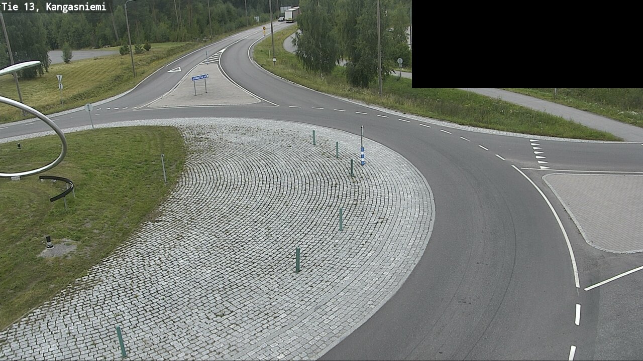 Weather Camera Image Road 13 Kangasniemi, Kangasniemi, Etelä-Savo