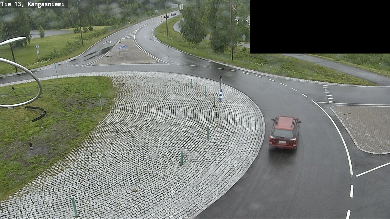 Weather Camera Image Väg 13 Kangasniemi, Kangasniemi, Etelä-Savo