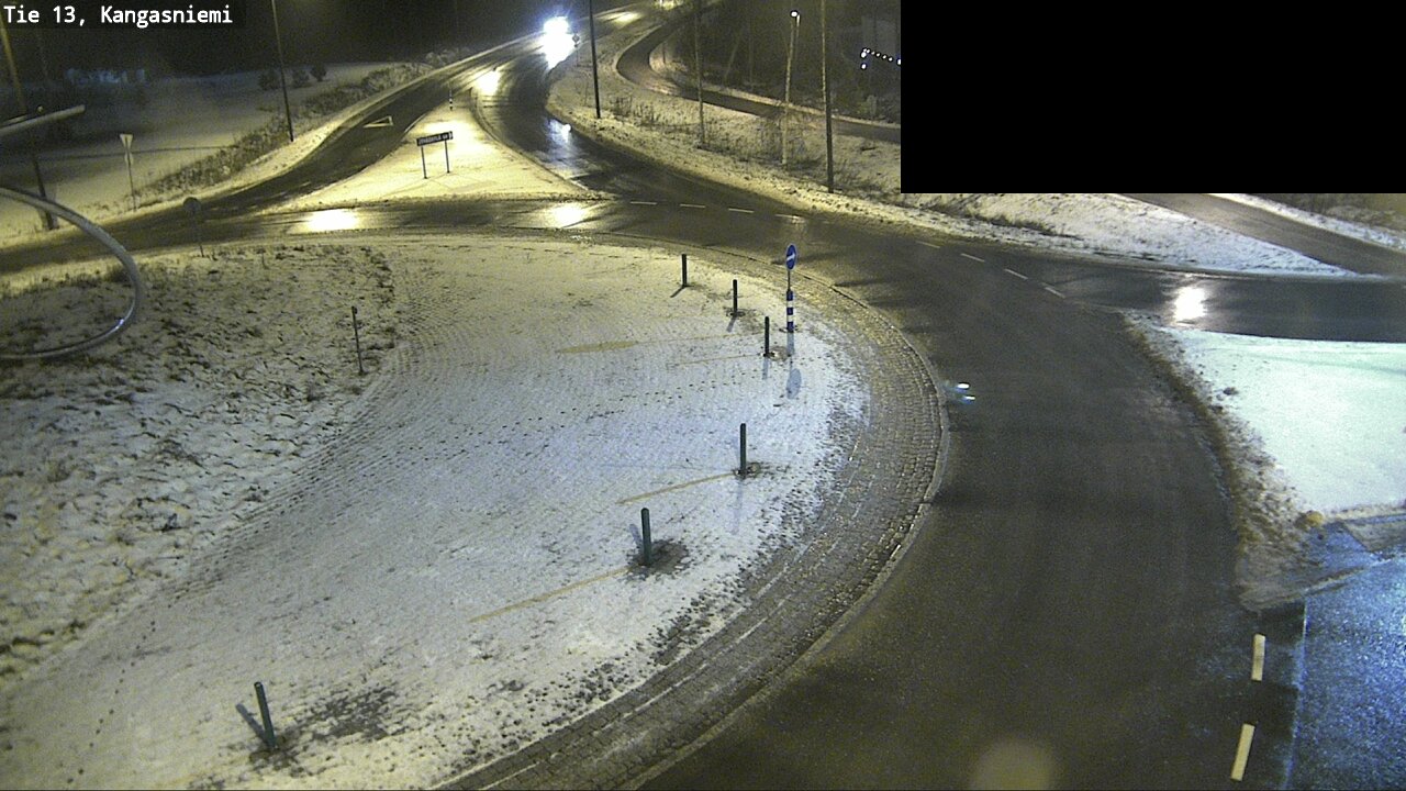 Weather Camera Image Väg 13 Kangasniemi, Kangasniemi, Etelä-Savo
