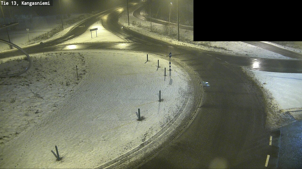Weather Camera Image Väg 13 Kangasniemi, Kangasniemi, Etelä-Savo