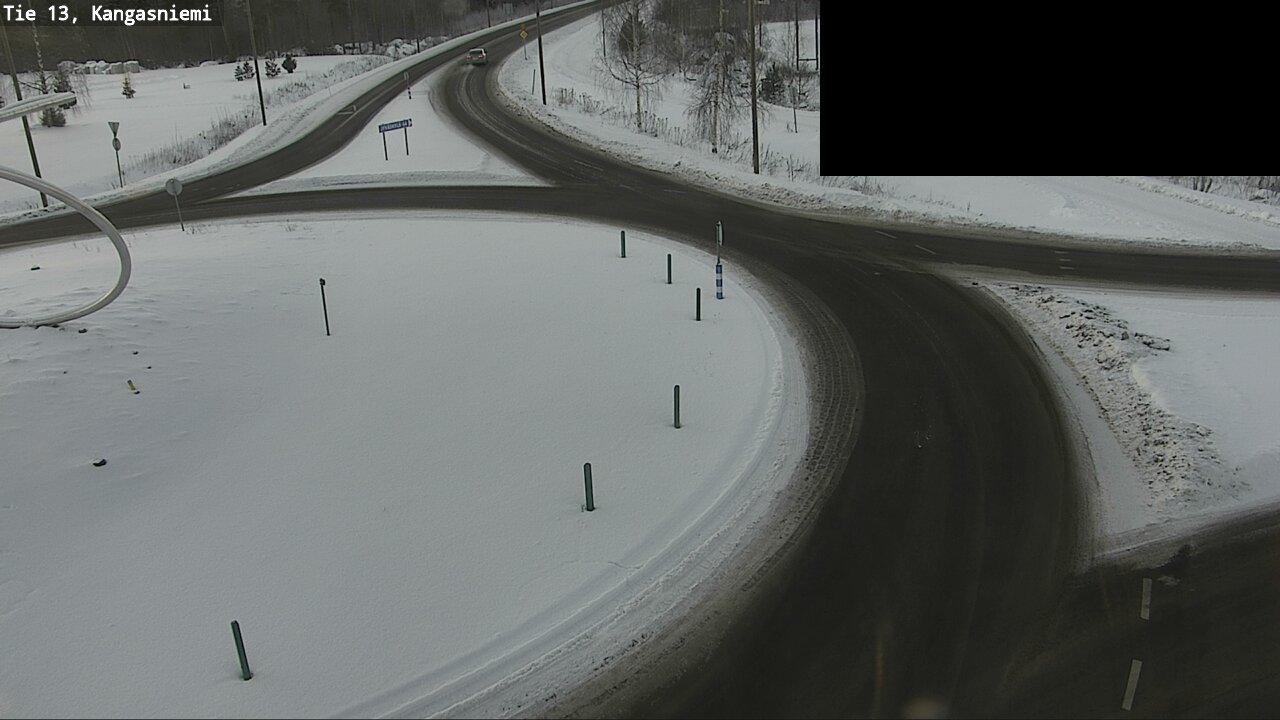Weather Camera Image Road 13 Kangasniemi, Kangasniemi, Etelä-Savo
