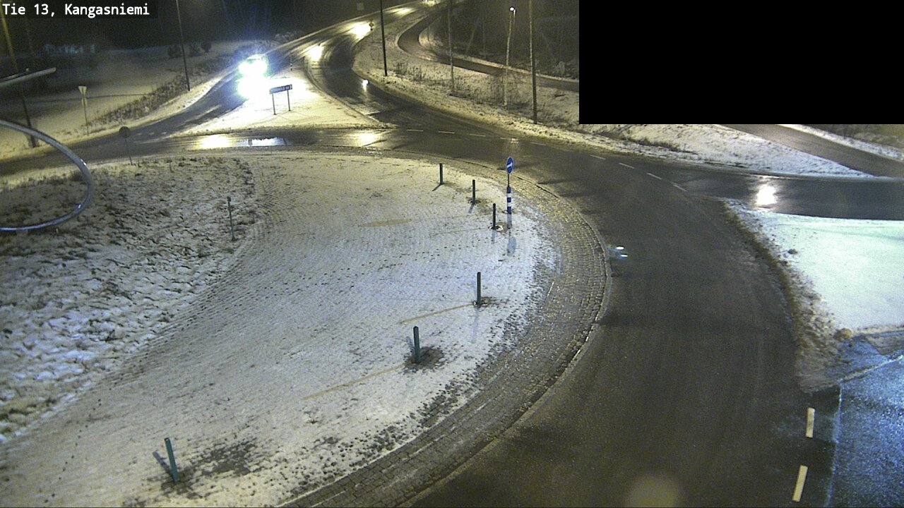 Weather Camera Image Väg 13 Kangasniemi, Kangasniemi, Etelä-Savo