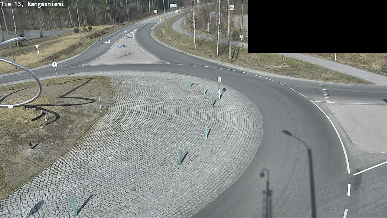 Weather Camera Image Väg 13 Kangasniemi, Kangasniemi, Etelä-Savo
