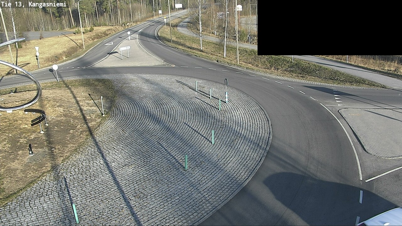 Weather Camera Image Väg 13 Kangasniemi, Kangasniemi, Etelä-Savo