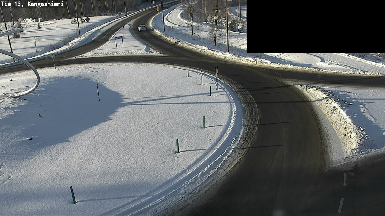 Weather Camera Image Road 13 Kangasniemi, Kangasniemi, Etelä-Savo
