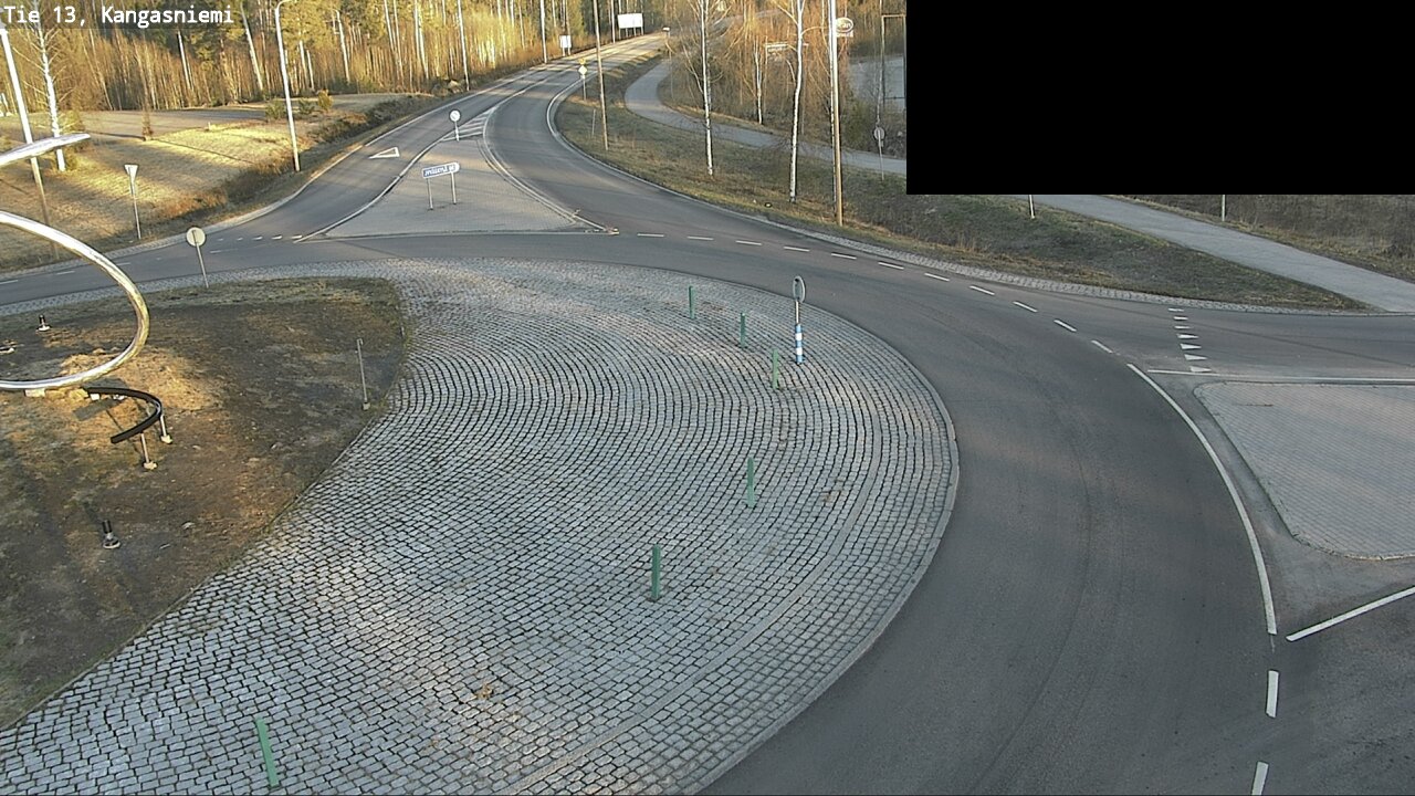 Weather Camera Image Väg 13 Kangasniemi, Kangasniemi, Etelä-Savo