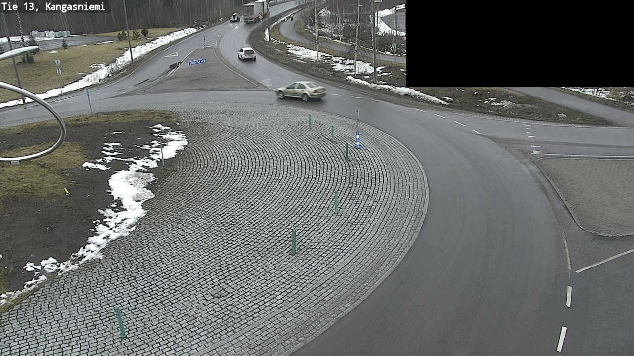 Weather Camera Image Väg 13 Kangasniemi, Kangasniemi, Etelä-Savo