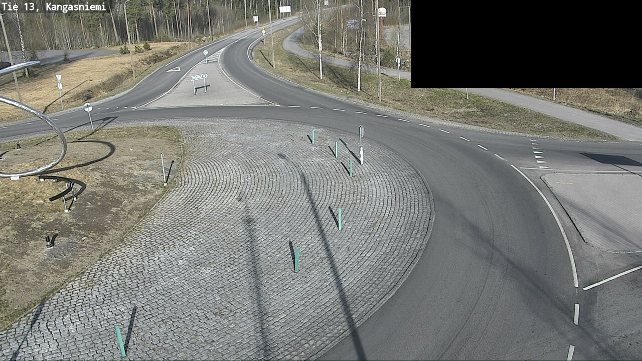 Weather Camera Image Väg 13 Kangasniemi, Kangasniemi, Etelä-Savo