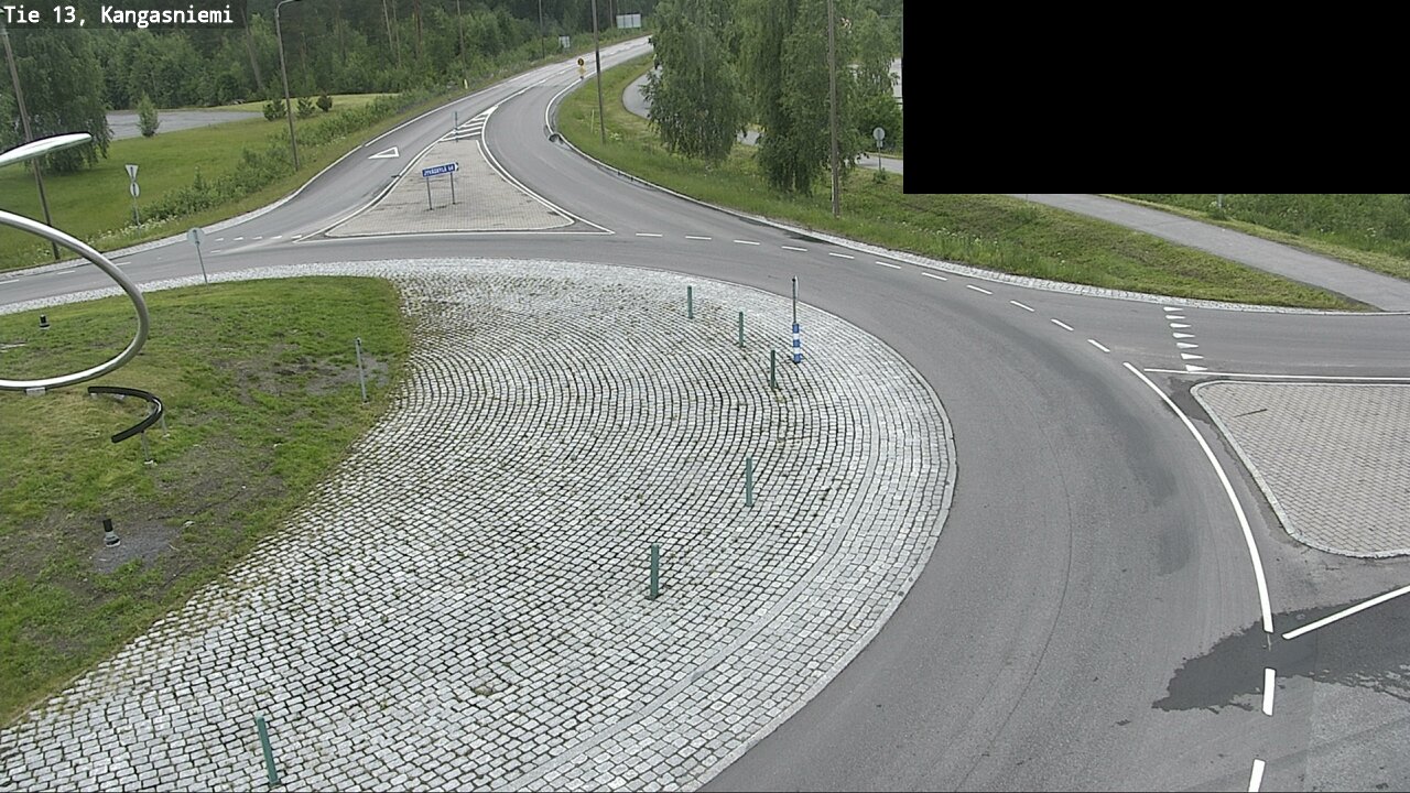 Weather Camera Image Road 13 Kangasniemi, Kangasniemi, Etelä-Savo