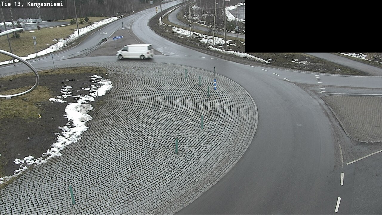 Weather Camera Image Väg 13 Kangasniemi, Kangasniemi, Etelä-Savo
