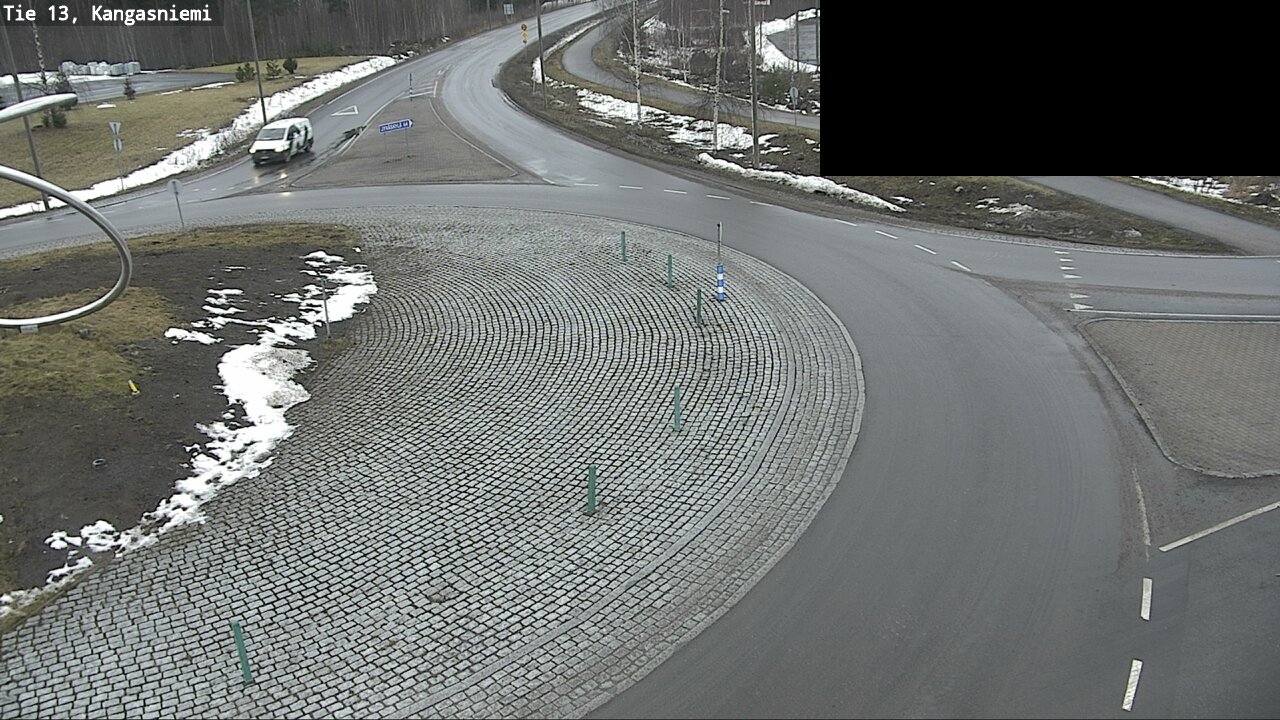 Weather Camera Image Väg 13 Kangasniemi, Kangasniemi, Etelä-Savo