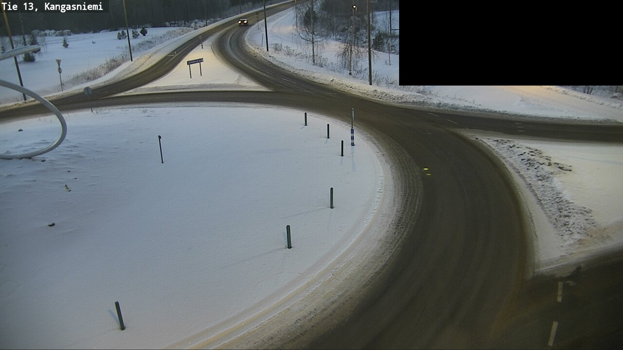 Weather Camera Image Road 13 Kangasniemi, Kangasniemi, Etelä-Savo