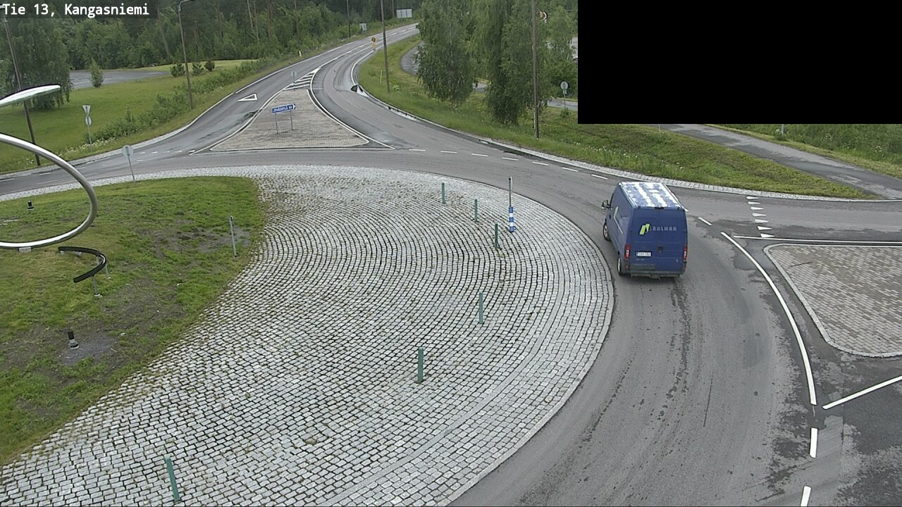 Weather Camera Image Road 13 Kangasniemi, Kangasniemi, Etelä-Savo