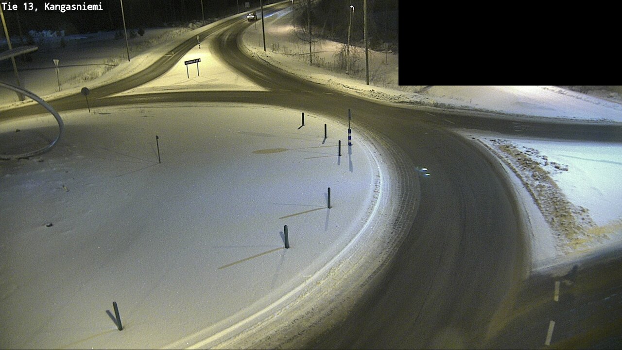 Weather Camera Image Road 13 Kangasniemi, Kangasniemi, Etelä-Savo