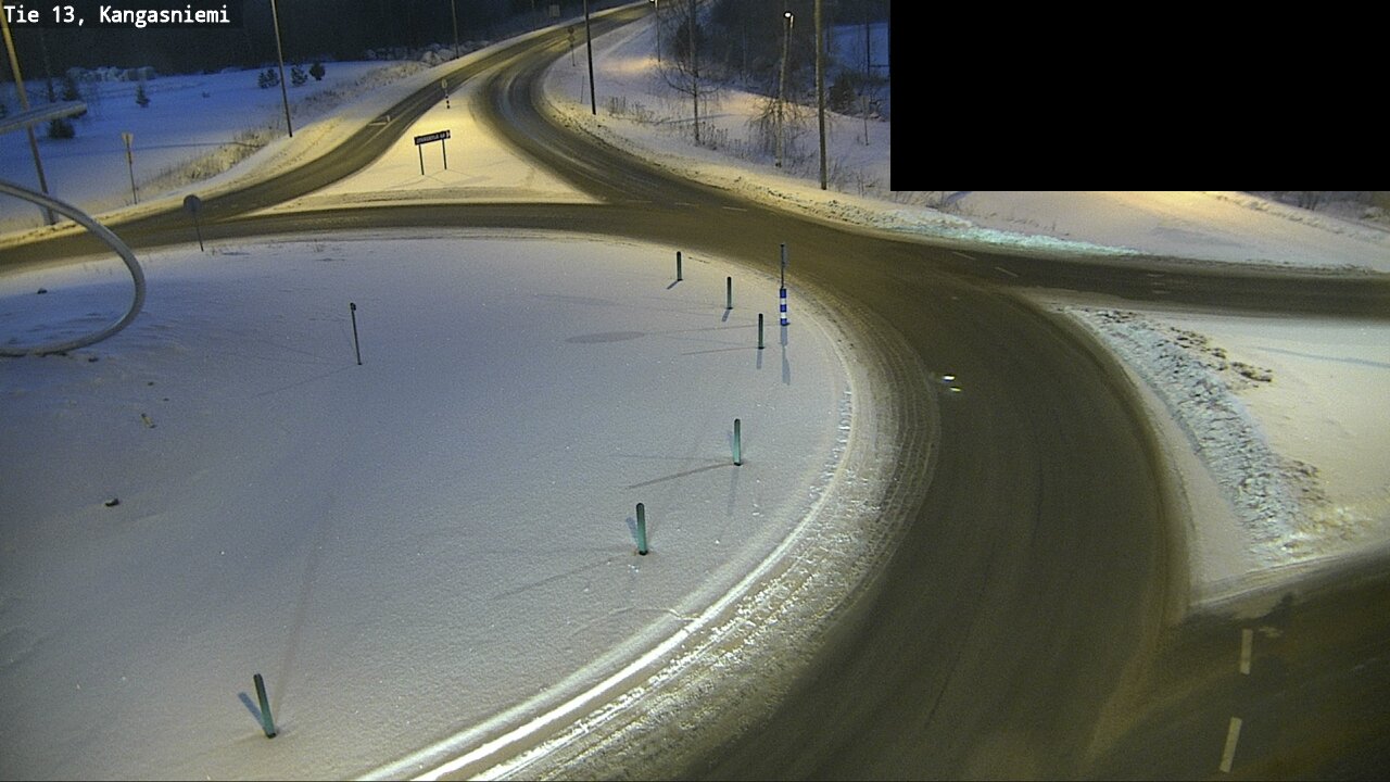 Weather Camera Image Road 13 Kangasniemi, Kangasniemi, Etelä-Savo