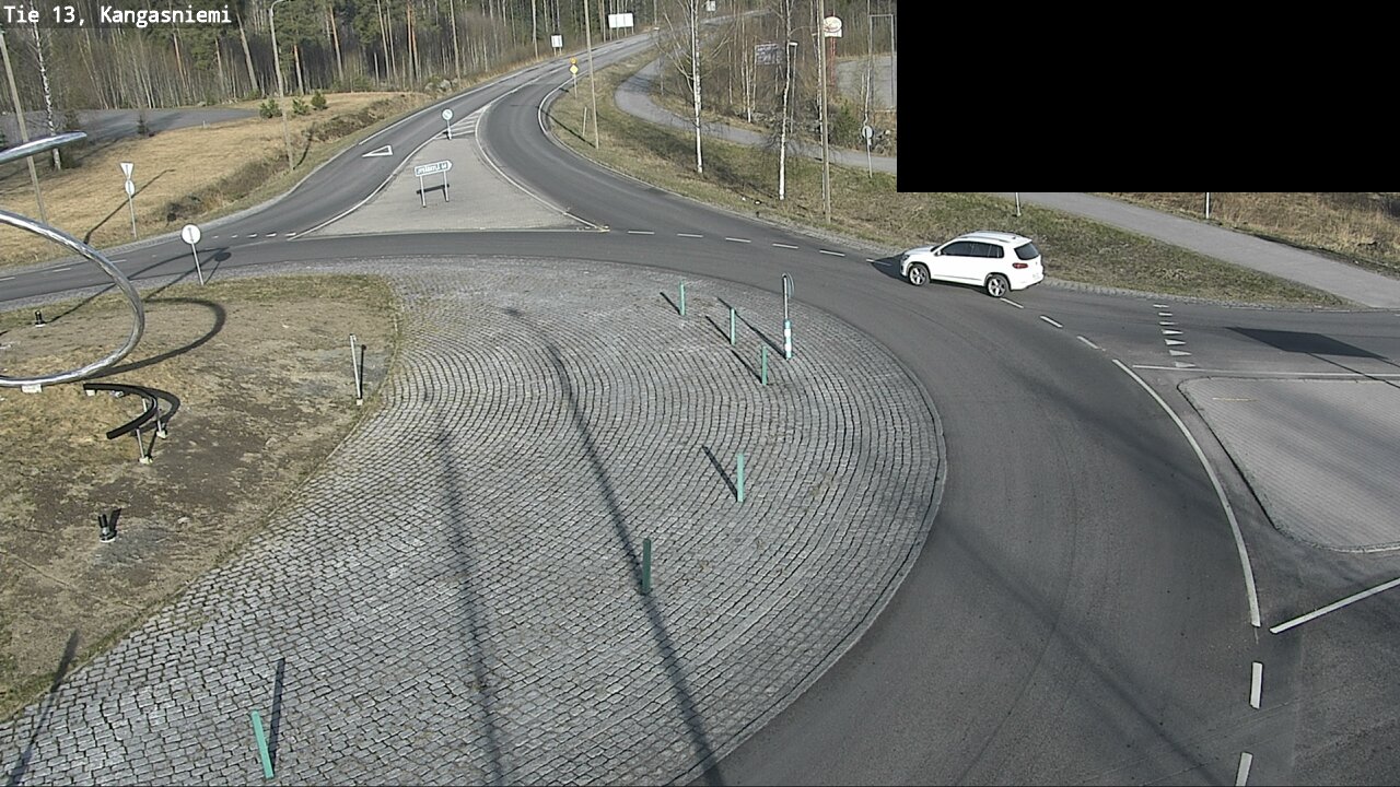 Weather Camera Image Väg 13 Kangasniemi, Kangasniemi, Etelä-Savo