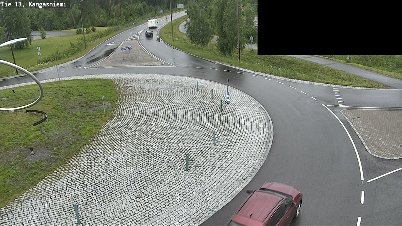 Weather Camera Image Väg 13 Kangasniemi, Kangasniemi, Etelä-Savo