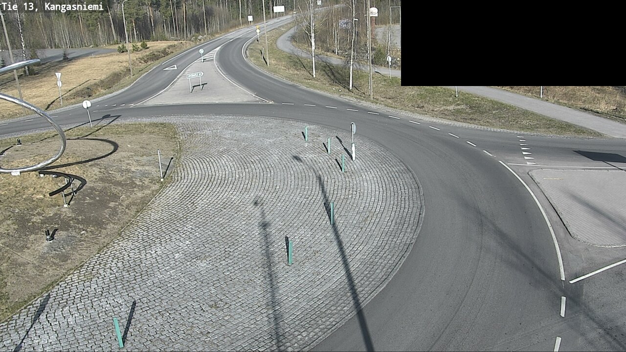 Weather Camera Image Väg 13 Kangasniemi, Kangasniemi, Etelä-Savo