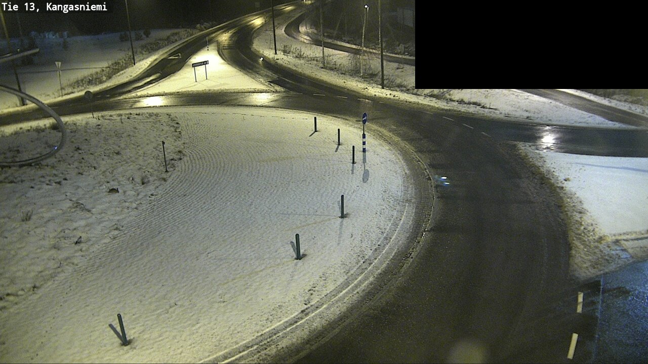 Weather Camera Image Väg 13 Kangasniemi, Kangasniemi, Etelä-Savo