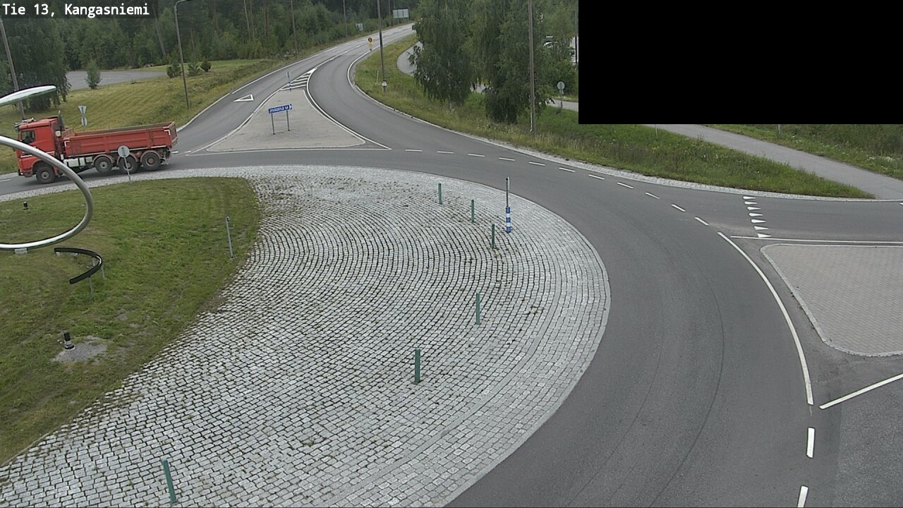 Weather Camera Image Väg 13 Kangasniemi, Kangasniemi, Etelä-Savo