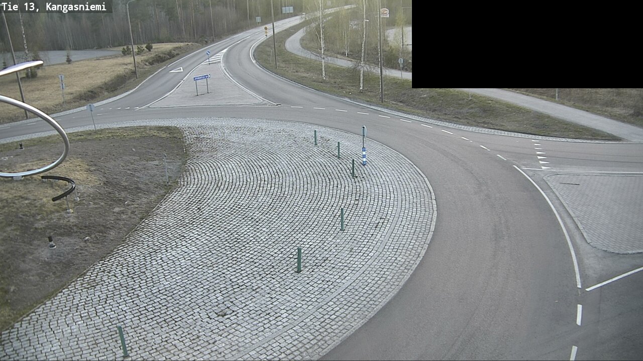 Weather Camera Image Väg 13 Kangasniemi, Kangasniemi, Etelä-Savo