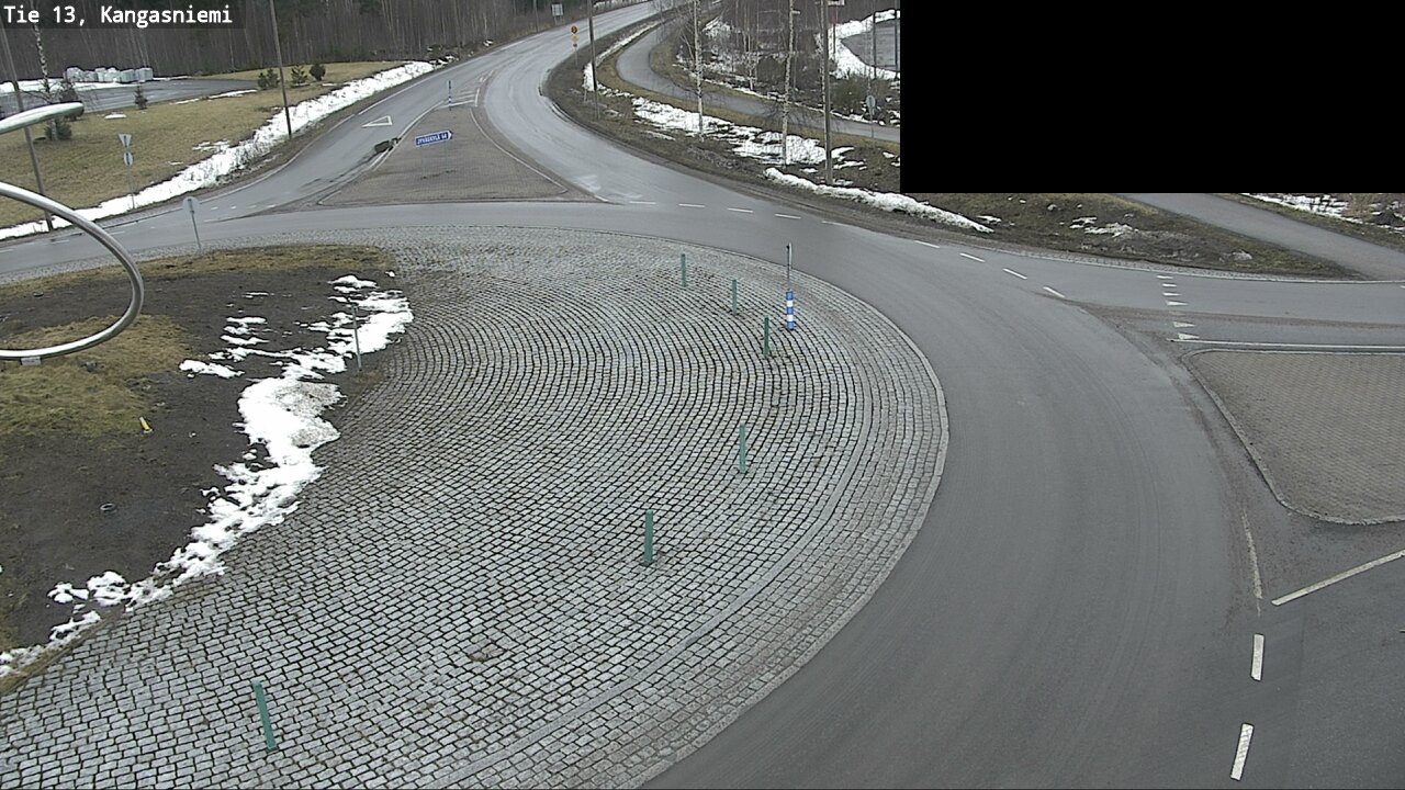 Weather Camera Image Väg 13 Kangasniemi, Kangasniemi, Etelä-Savo
