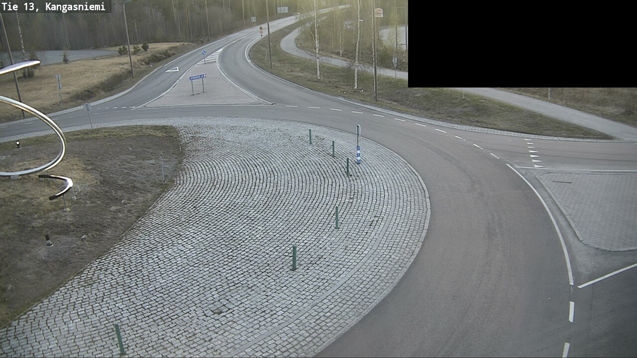 Weather Camera Image Väg 13 Kangasniemi, Kangasniemi, Etelä-Savo