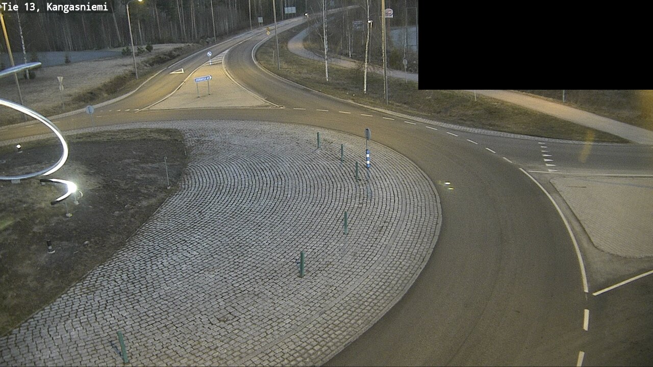 Weather Camera Image Väg 13 Kangasniemi, Kangasniemi, Etelä-Savo