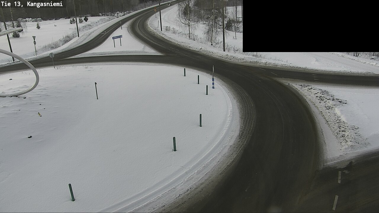 Weather Camera Image Road 13 Kangasniemi, Kangasniemi, Etelä-Savo