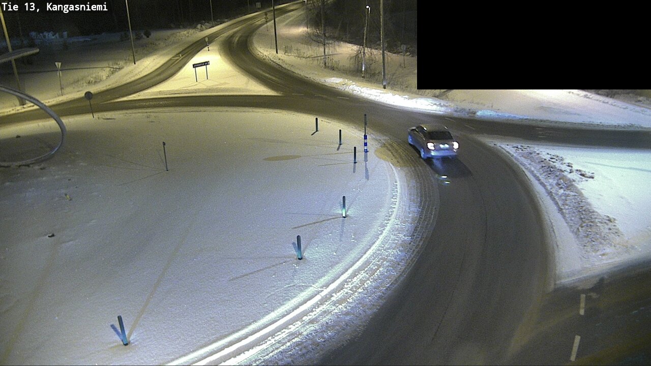 Weather Camera Image Road 13 Kangasniemi, Kangasniemi, Etelä-Savo